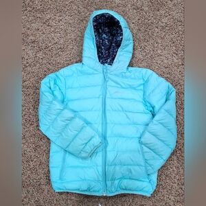 Kids Light Blue Puffer Jacket